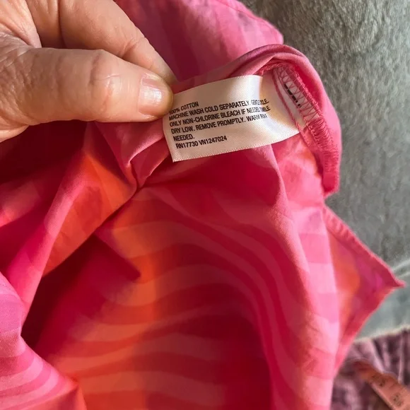 A New Day Vibrant Pink Striped Shirt - Picture 9 of 9
